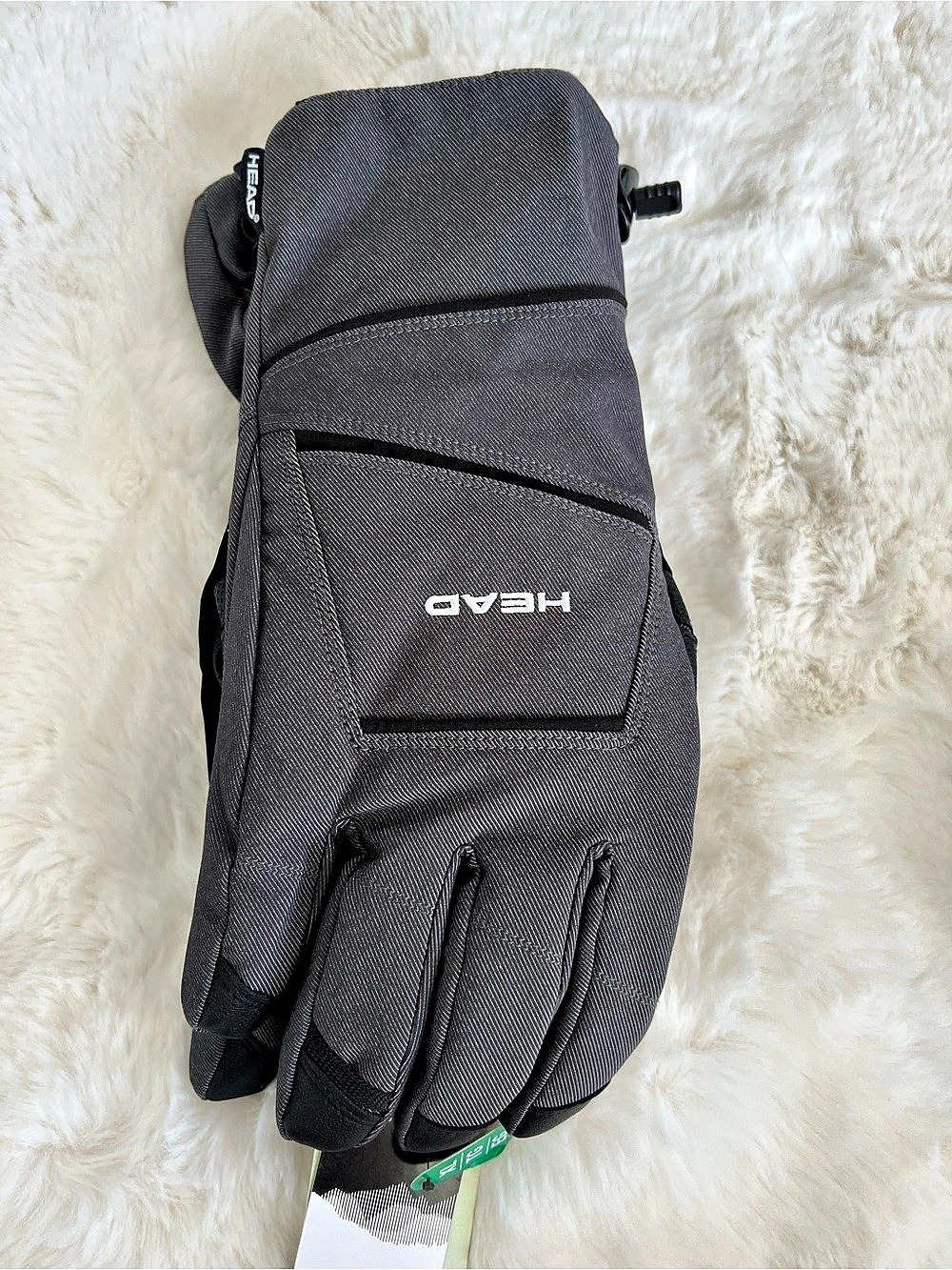 HEAD Black Gloves #210